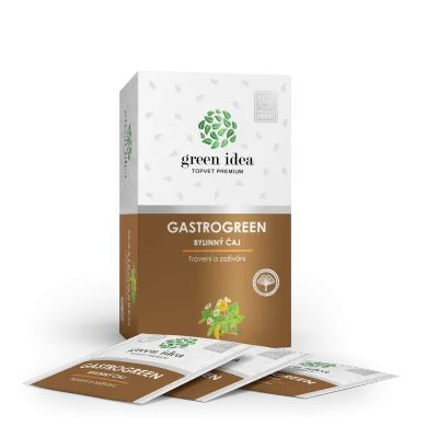 Herbex Gastrogreen - bylinný čaj 20 sáčků - Green idea