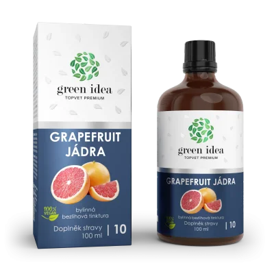 Grapefruit jádra - bezlihová tinktura 100 ml - Green idea