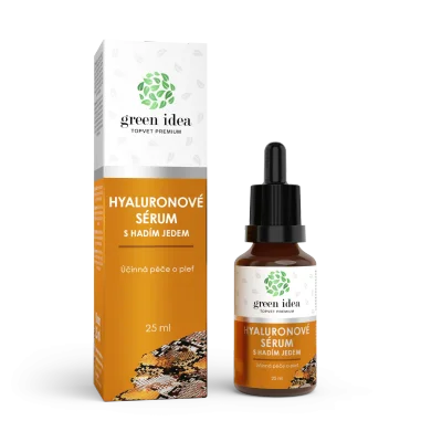 Hyaluronové sérum s hadím jedem 25 ml - Green idea