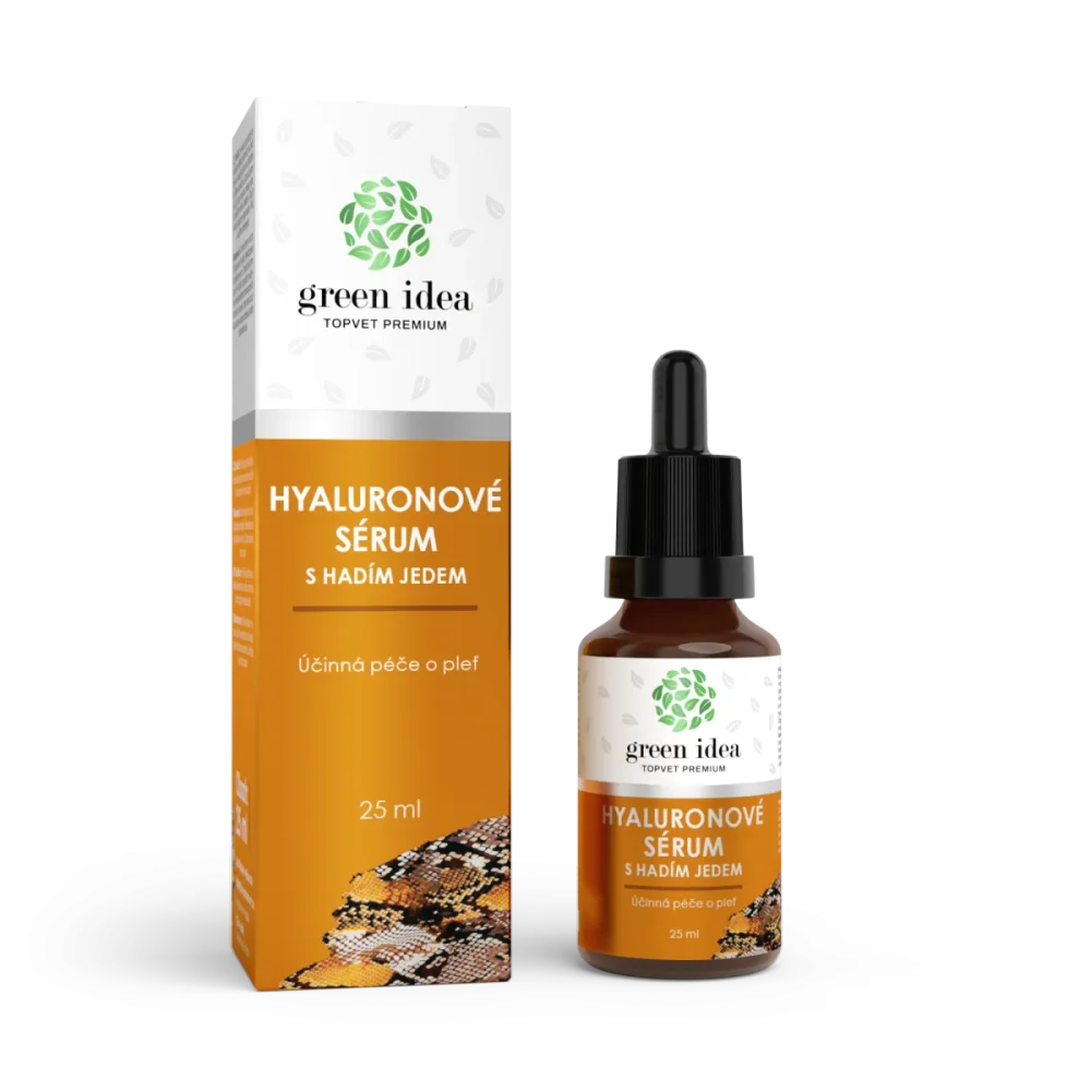 Hyaluronové sérum s hadím jedem 25 ml - Green idea