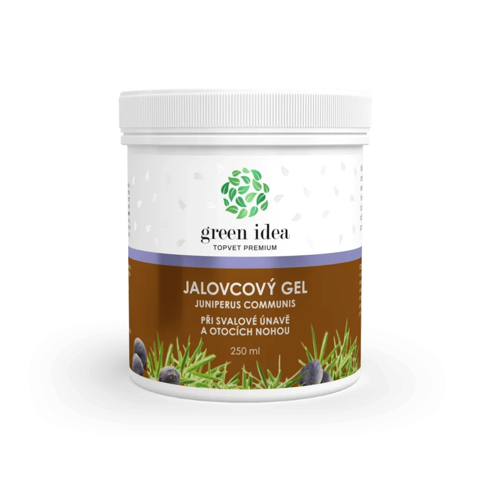 Jalovcový masážní gel 250 ml - Green idea