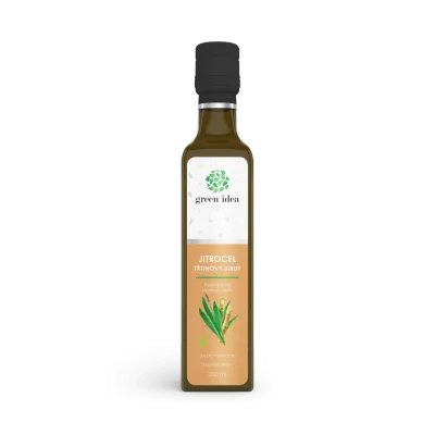 Jitrocelový sirup - třtinový 250 ml - Green idea
