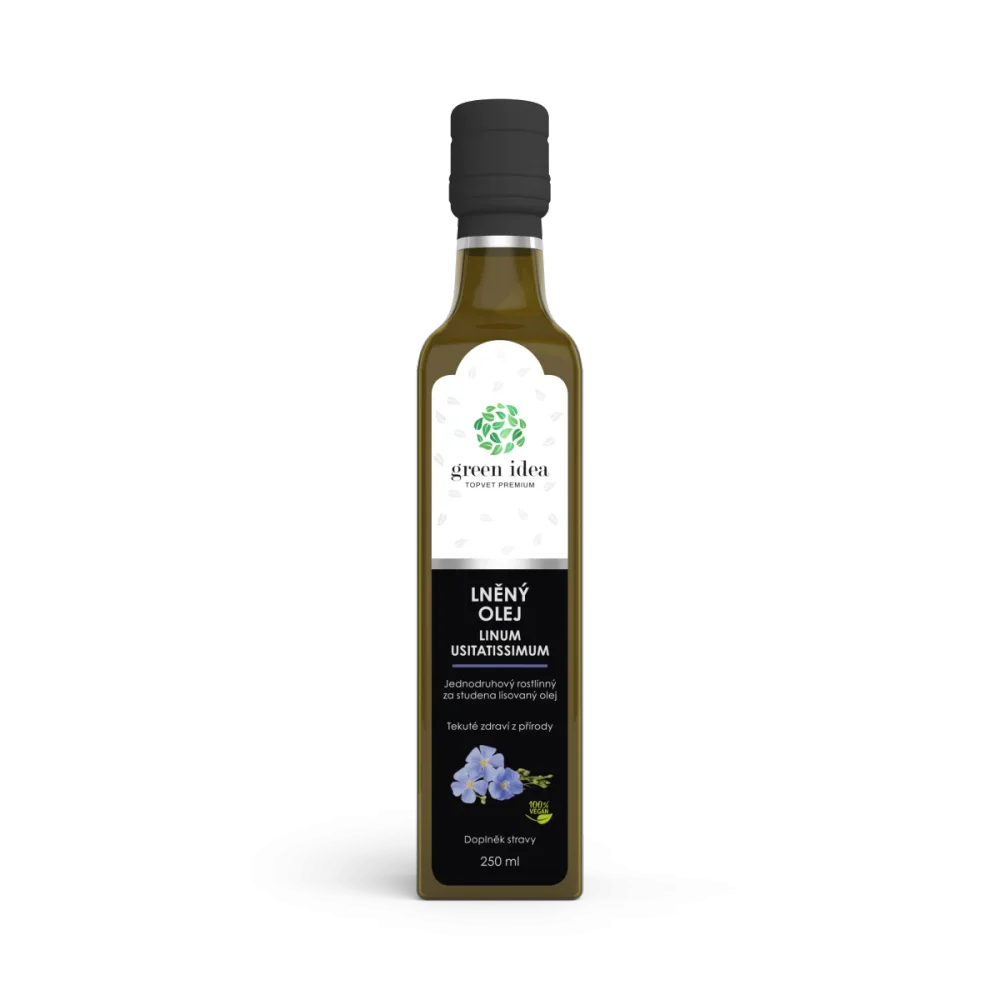 Lněný olej 250 ml - Green idea