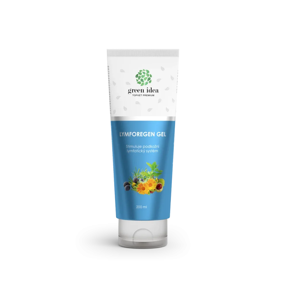 Lymforegen masážní gel v tubě 200 ml - Green idea