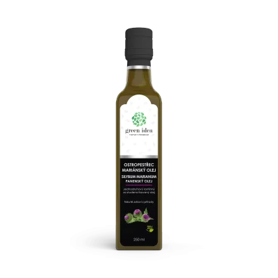 Ostropestřec mariánský olej 250 ml - Green idea
