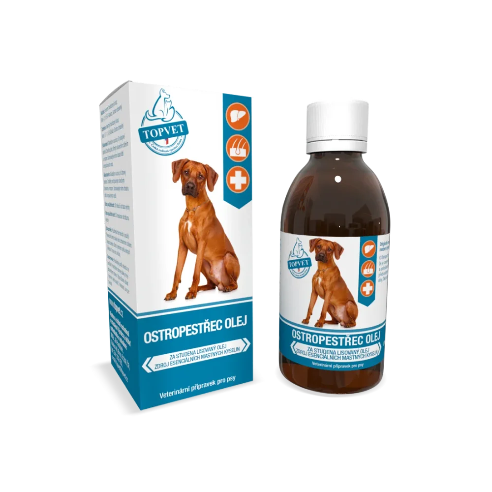Ostropestřec olej pro psy 200 ml - Green idea