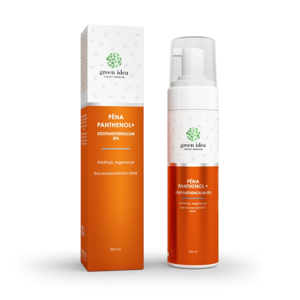 PANTHENOL + PĚNA 8% 200 ml - Green idea