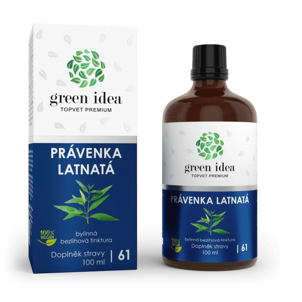 Právenka latnatá - bezlihová tinktura 100 ml - Green idea
