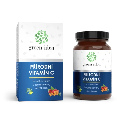 Přírodní vitamín C - tobolky 60 ks - Green idea