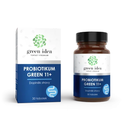 Probiotikum GREEN 11+ tobolky 30 ks - Green idea