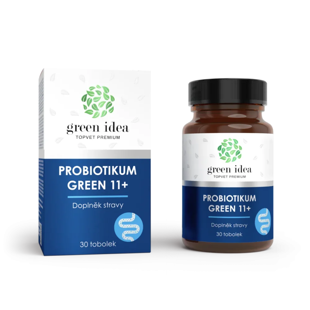 Probiotikum GREEN 11+ tobolky 30 ks - Green idea