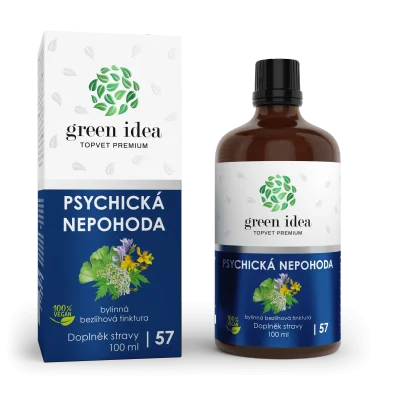 Psychická nepohoda - bezlihová tinktura 100 ml - Green idea