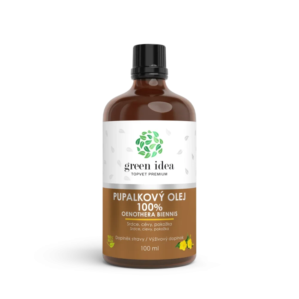 Pupalkový olej 100% 100 ml - Green idea