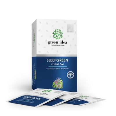 Herbex Sleepgreen - bylinný čaj 20 sáčků - Green idea