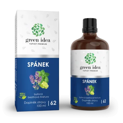 Spánek - bezlihová tinktura 100 ml - Green idea