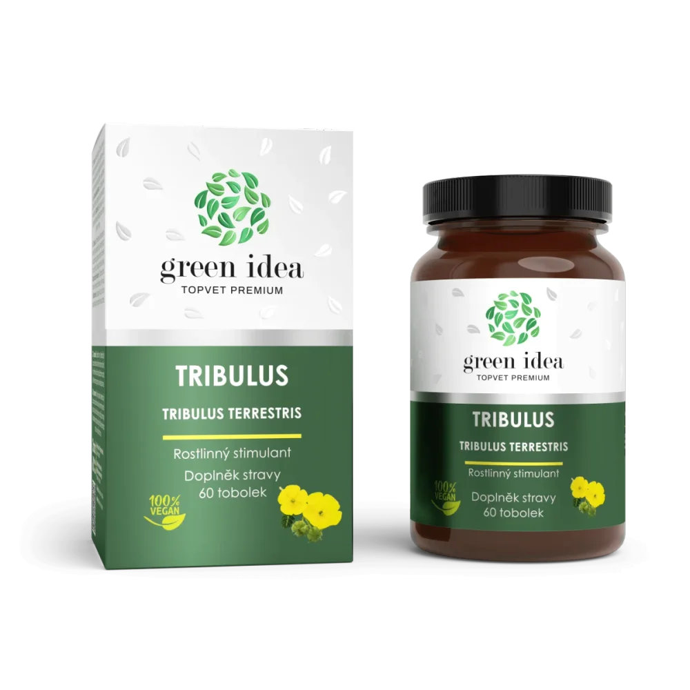 Tribulus bylinný extrakt - tobolky 60 ks - Green idea