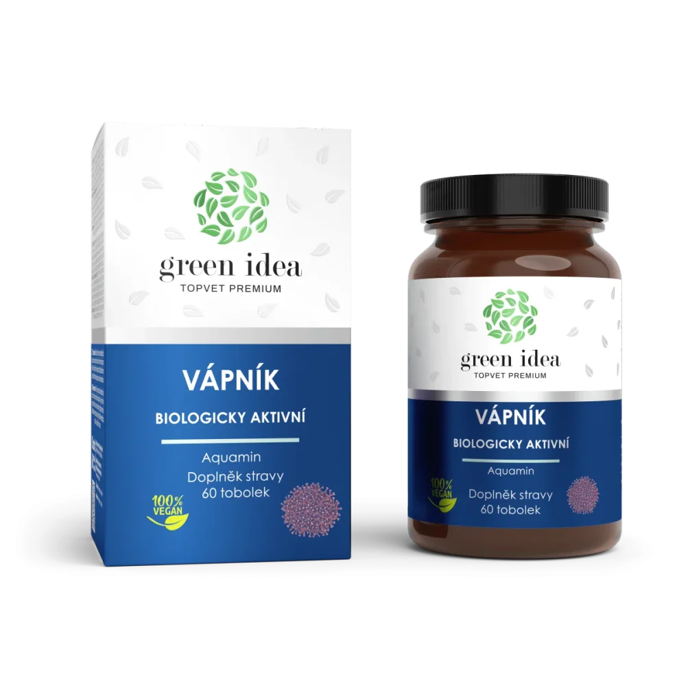 Vápník - Aquamin - tobolky 60 ks - Green idea