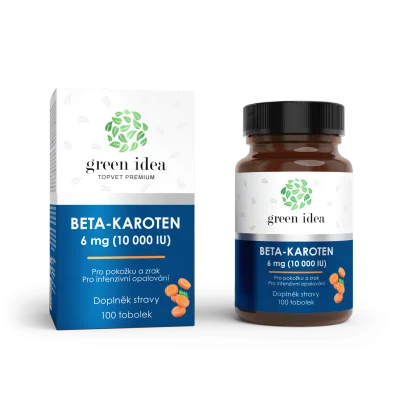 Beta-karoten - tobolky 100 ks - Green idea