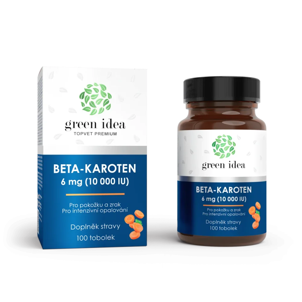 Beta-karoten - tobolky 100 ks - Green idea