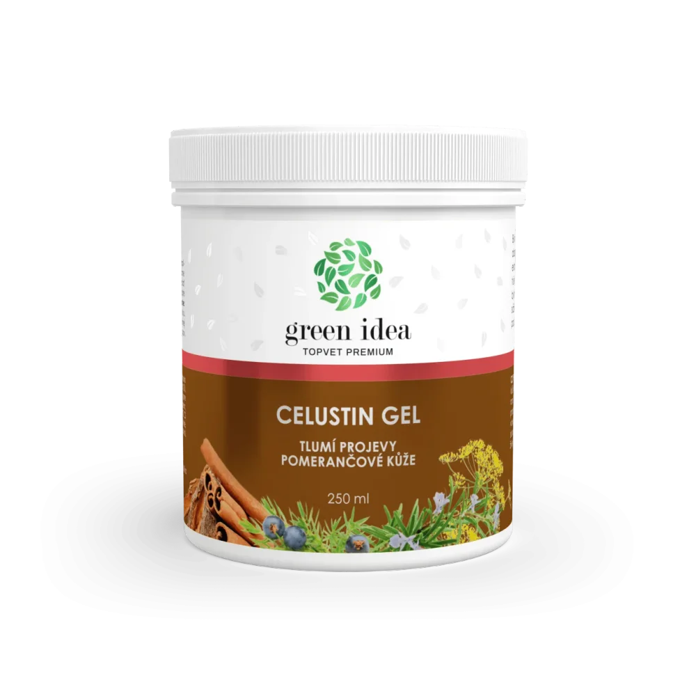 Celustin masážní gel 250 ml - Green idea