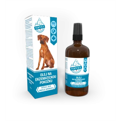 Olej na ekzematickou pokožku pro psy 100 ml - Green idea