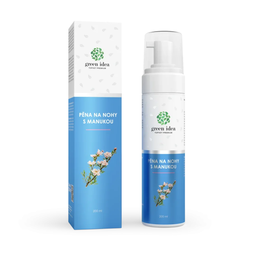Pěna na nohy s manukou 200 ml - Green idea
