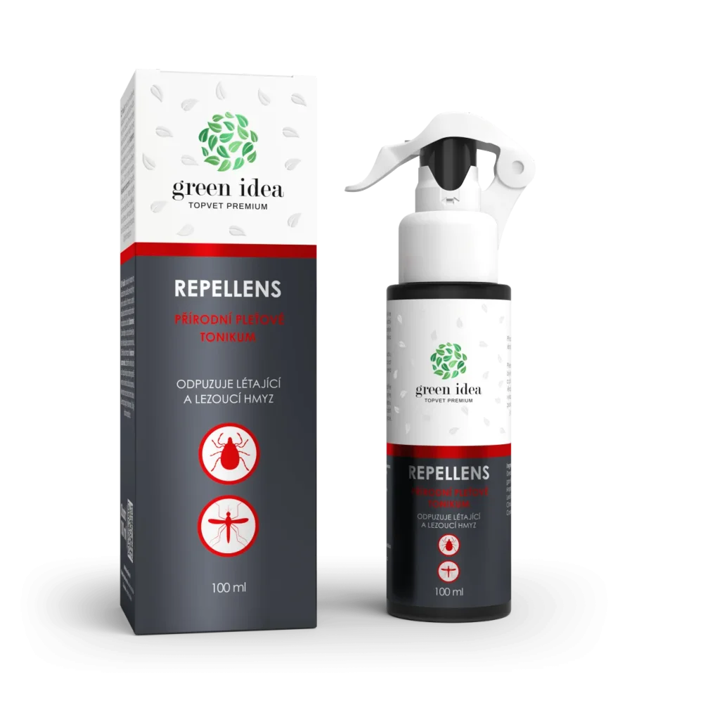 Přírodní pleťové tonikum REPELLENS 100 ml - Green idea