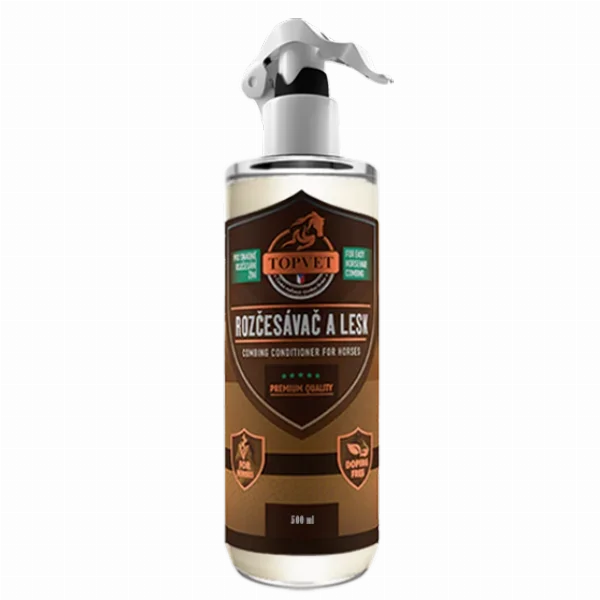 Rozčesávač a lesk 500 ml - Green idea
