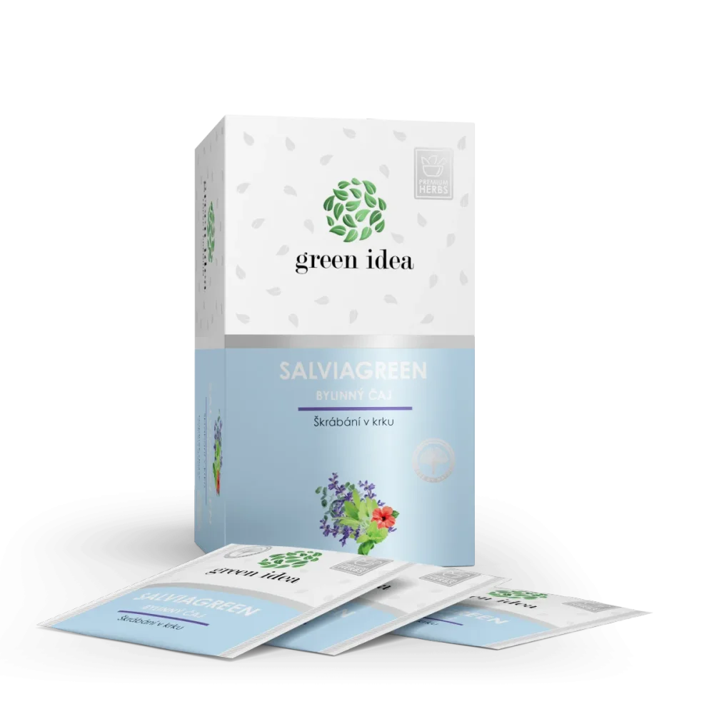 Herbex Salviagreen - bylinný čaj 20 sáčků - Green idea