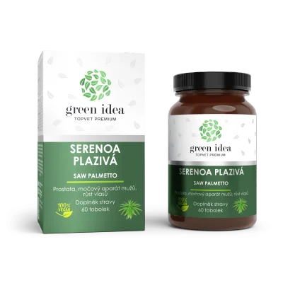 Serenoa plazivá - tobolky 60 ks - Green idea