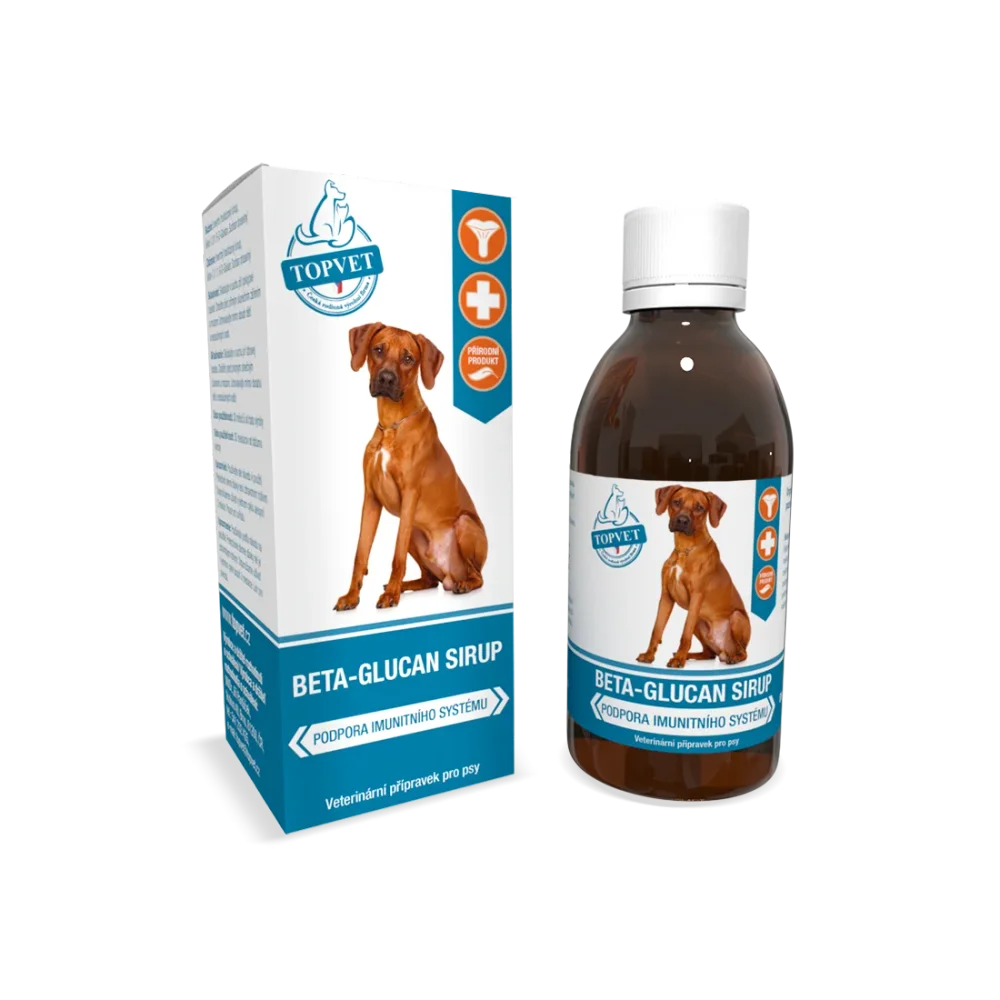 Sirup Beta-Glucan pro psy 200 ml - Green idea