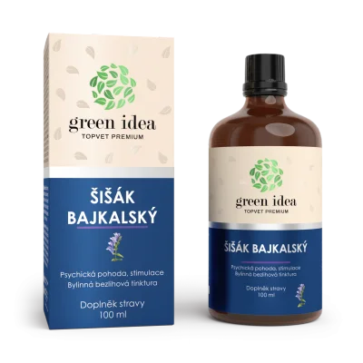 Šišák - bezlihová tinktura 100 ml - Green idea