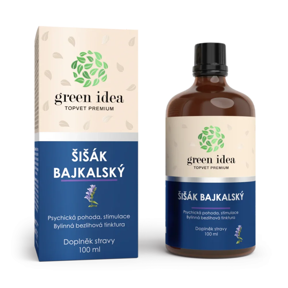 Šišák - bezlihová tinktura 100 ml - Green idea