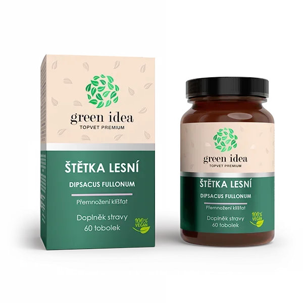 Štětka lesní - tobolky 60 ks - Green idea
