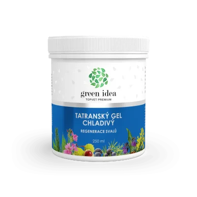 Tatranský bylinný gel - chladivý 250 ml - Green idea