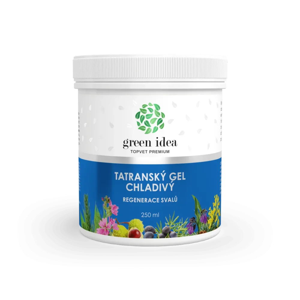 Tatranský bylinný gel - chladivý 250 ml - Green idea