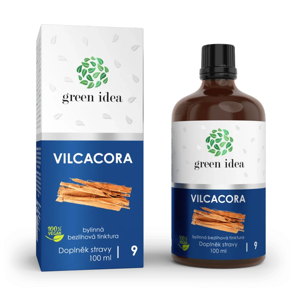 Vilcacora - bezlihová tinktura 100 ml - Green idea