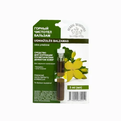 Zvýhodněný set: 2x Horský vlaštovičník "čistotel" - elixír na bradavice - 3 ml - Herbal Traditions