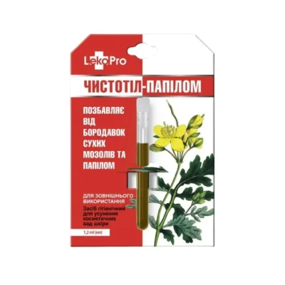 Zvýhodněný set: 3x Balzám "Čistotel" s vlaštovičníkem na puchýře, bradavice a papilomy - 1,2 ml - LekoPro