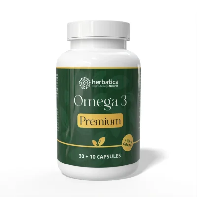 Zvýhodněný set: 2x Omega 3 Premium – 40 kapslí – Herbatica