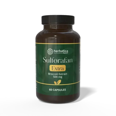Zvýhodněný set: 3x Sulforafan EXTRA – extrakt z brokolice 500 mg, 60 kapslí – Herbatica