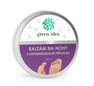 Balzám na nohy s antimikrobiální přísadou 100 ml - Green idea