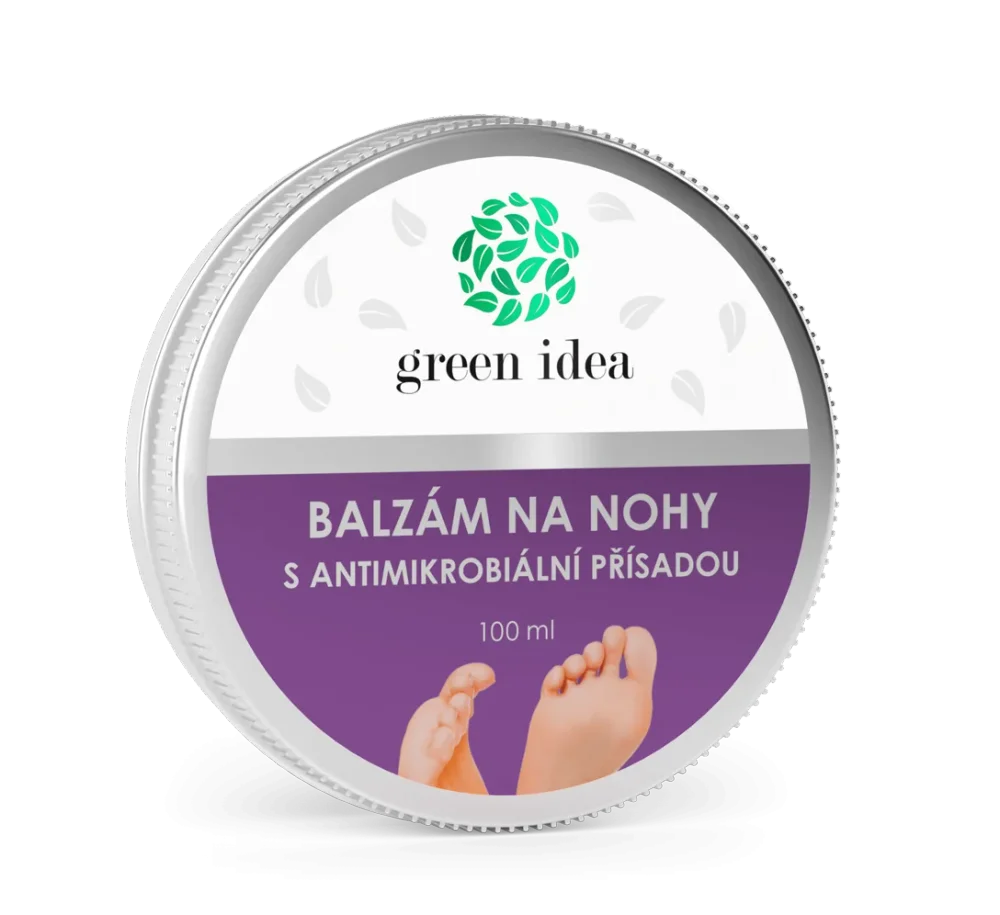 Balzám na nohy s antimikrobiální přísadou 100 ml - Green idea
