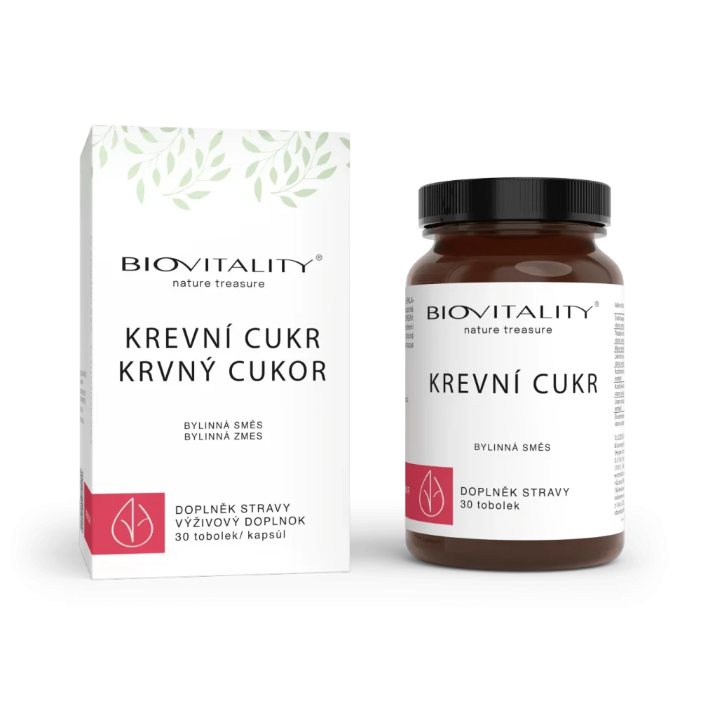 Krevní cukr - tobolky 30 ks - Green idea