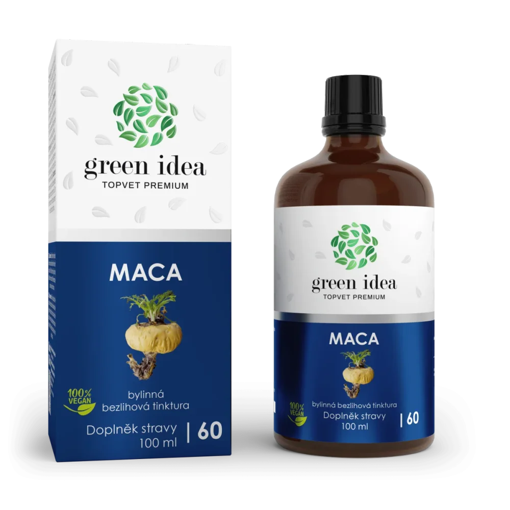 Maca - bezlihová tinktura 100 ml - Green idea