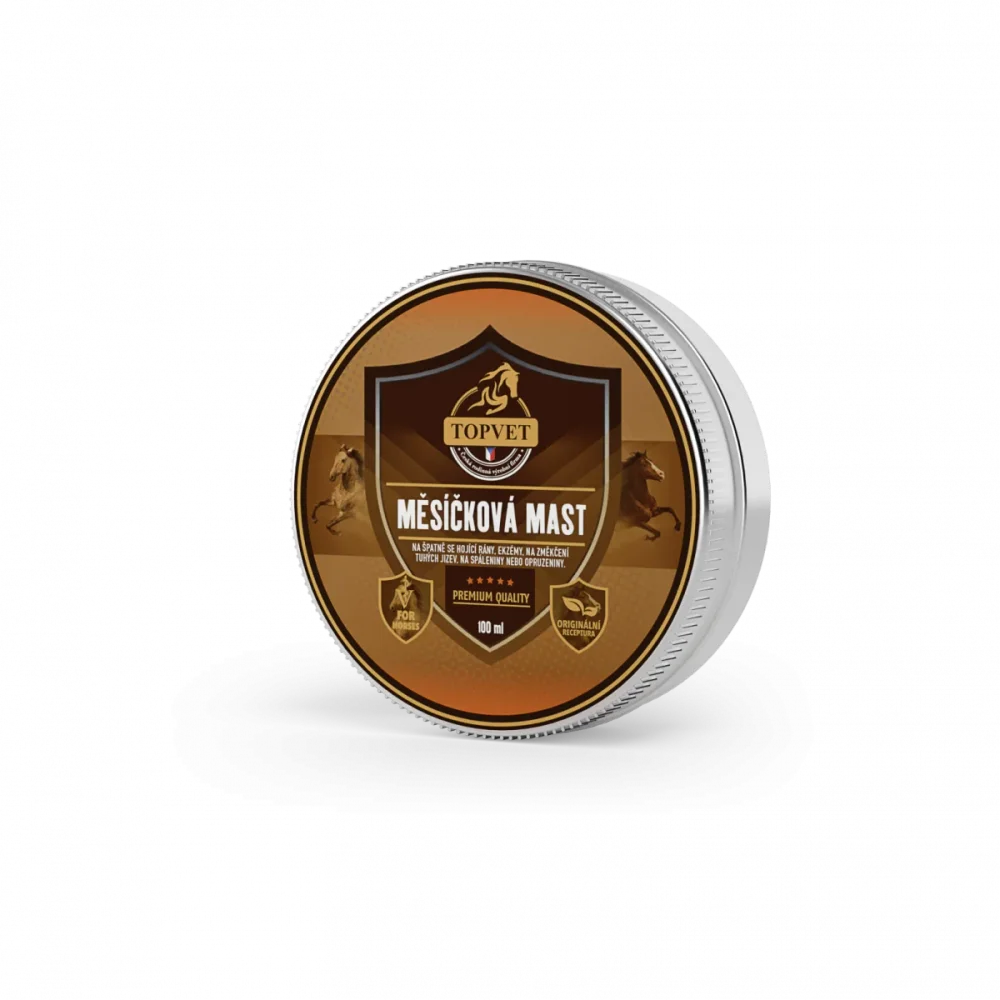 Měsíčková mast pro koně 100 ml - Green idea