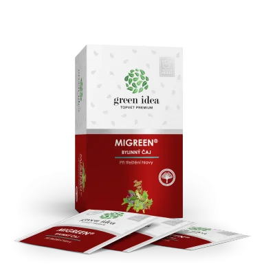 Herbex Migreen - bylinný čaj 20 sáčků - Green idea