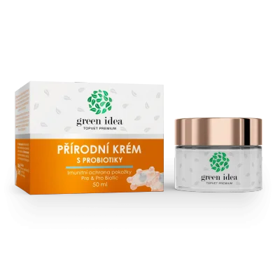 Přírodní krém s probiotiky 50 ml - Green idea