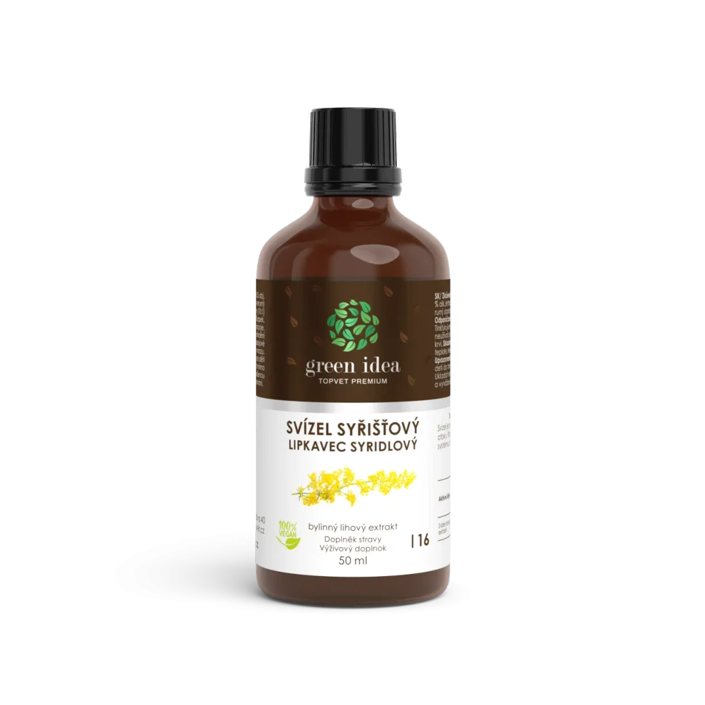 Svízel syřišťový tinktura - kapky 50 ml - Green idea