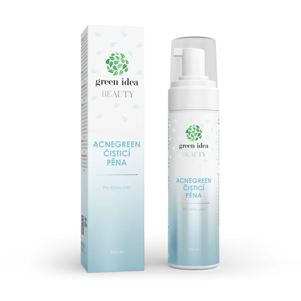 Acnegreen - čisticí pěna 200 ml - Green idea